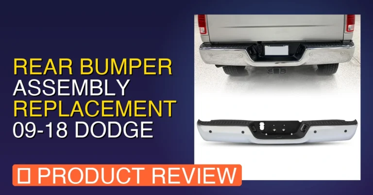 Ram 1500 Rear Bumper: Rear Bumper Assembly Replacement 09 Review & Ver
