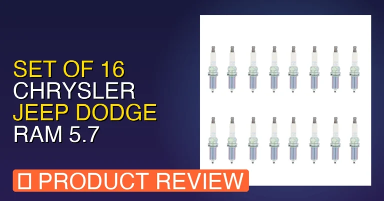 Best Spark Plugs for 5.7 Hemi: Set of 16 Chrysler Jeep Dodge Review
