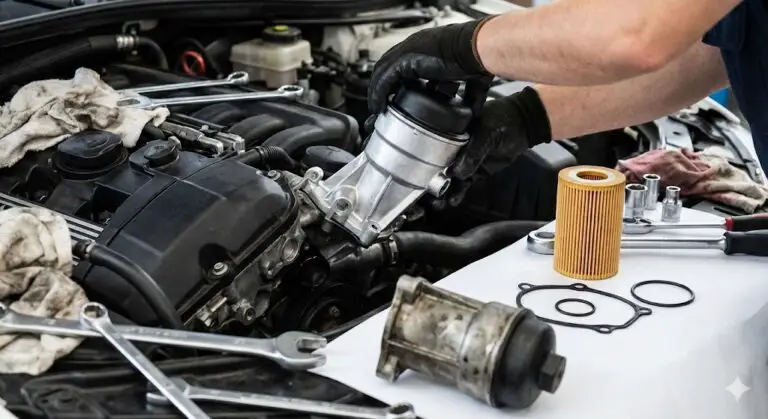 oil filter housing replacement