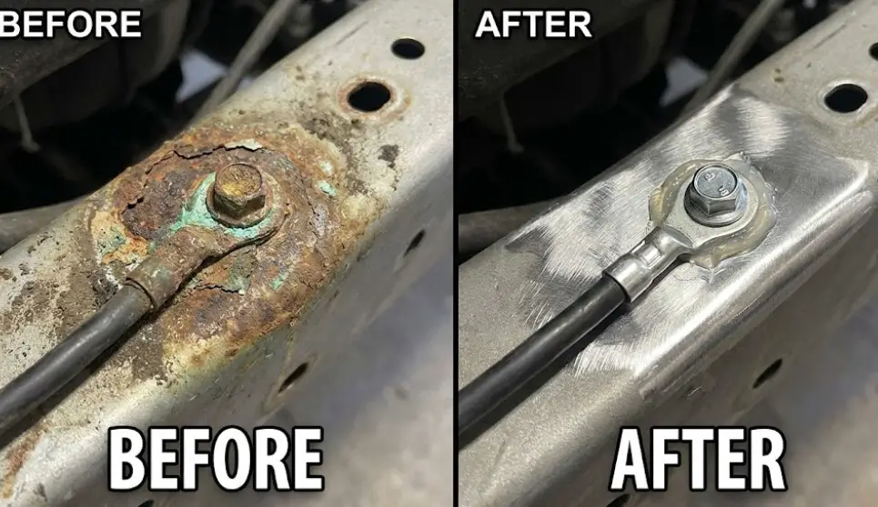 Common Failure Point - Frame Ground Corrosion