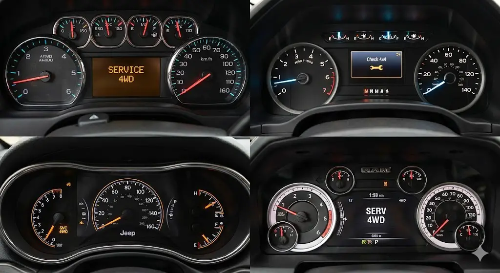Dashboard Warning Light Composite