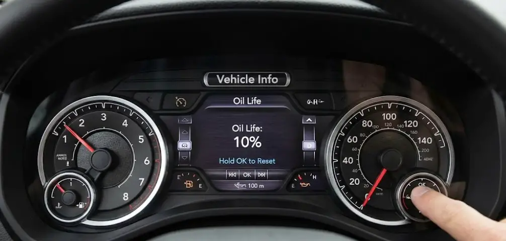 Oil Life Monitor Reset Procedure