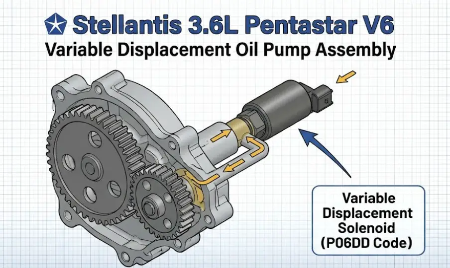 Variable Displacement Oil Pump
