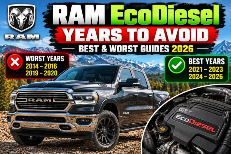 Ram EcoDiesel Years to Avoid: Best & Worst Guides 2026