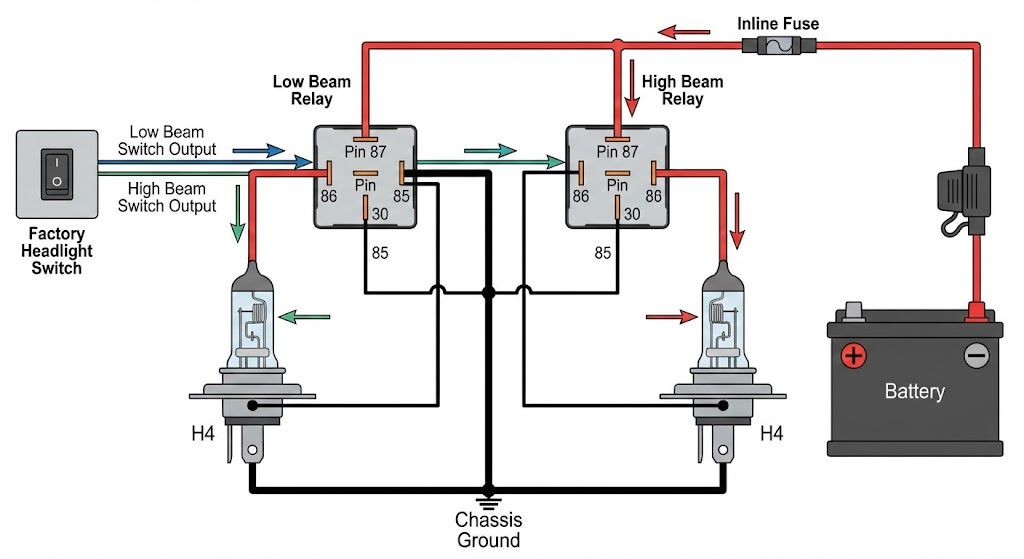Relay Harness Integration