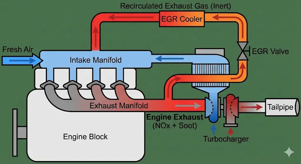Role of Exhaust Gas Recirculation