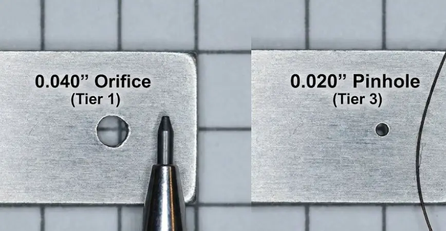 Scale of Microscopic Leaks