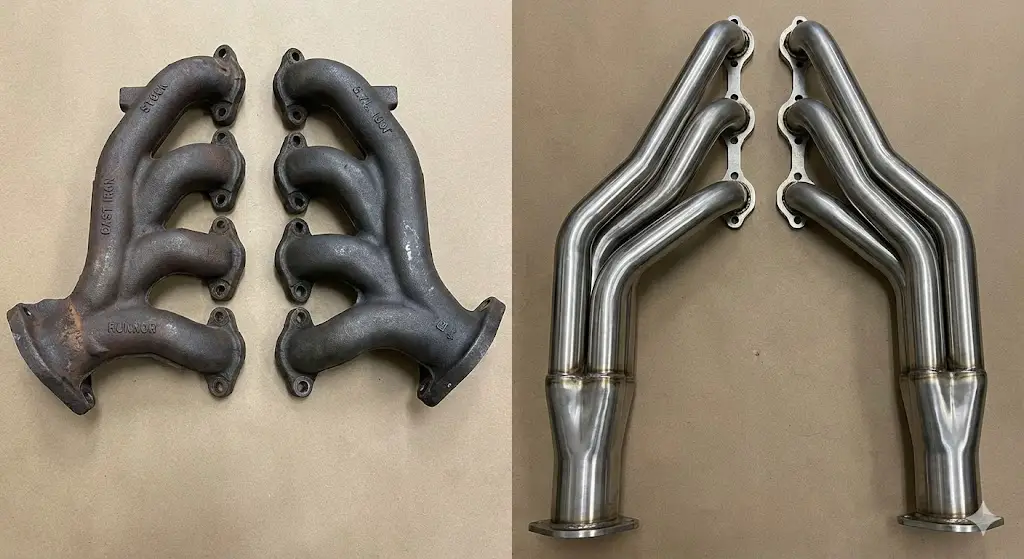 Stock Manifolds vs. Long-Tube Headers