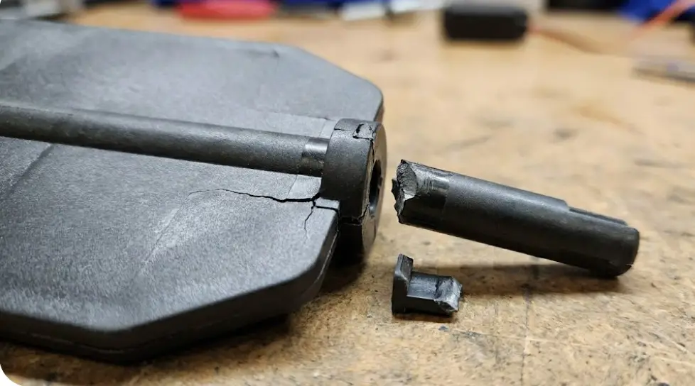 blend door axle