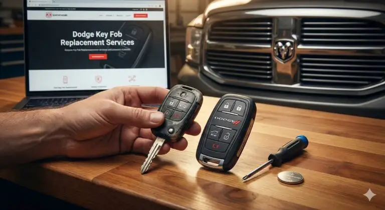 dodge key fob replacement