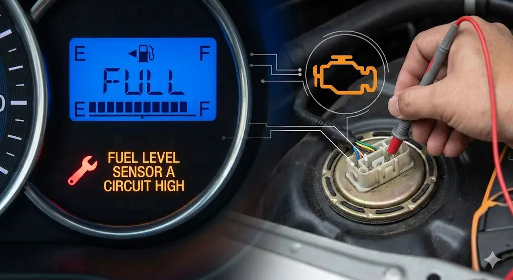P0463 Fuel Level Sensor Circuit High: The Definitive Guide 2026