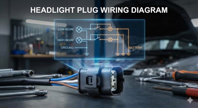 headlight plug wiring diagram