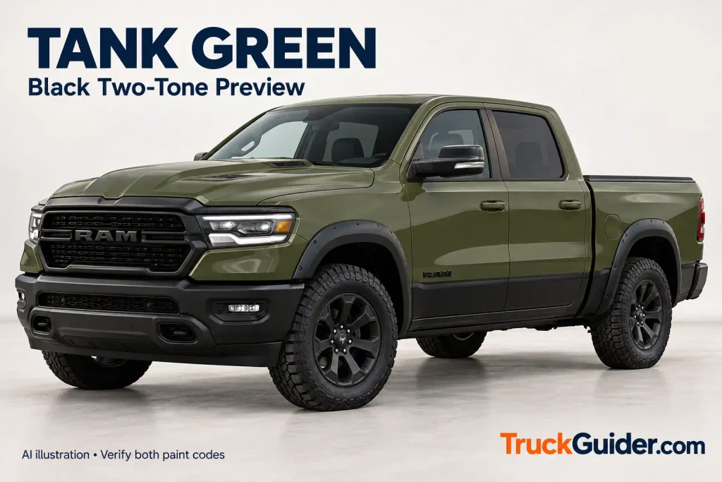 Tank Green Ram