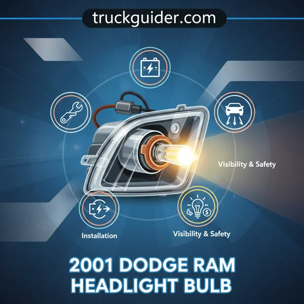 2001 Dodge Ram Headlight Bulb Size: Specs & Fitment Guide [2026]