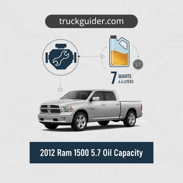 2012 Ram 1500 5.7 Oil Capacity & Type: Specs & Fitment Guide [2026]