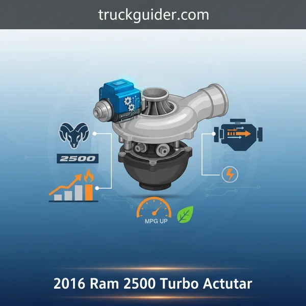 2016 Ram 2500 Turbo Actuator: Guide to Costs: Complete Guide [2026]