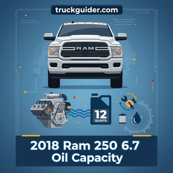 2018 Ram 2500 6.7 Oil Capacity: Complete Specs Guide [2026]
