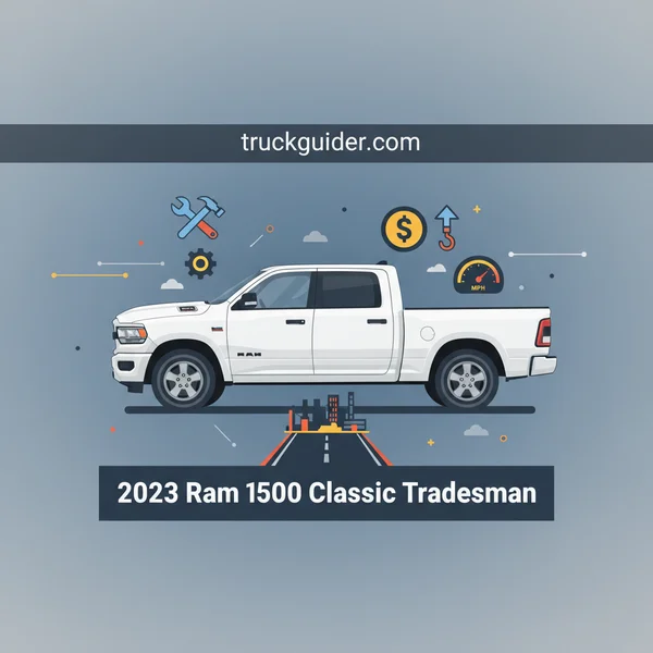 2023 Ram 1500 Classic Tradesman: Full Specs & Data [2026]