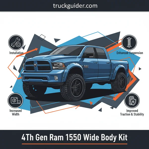 4th Gen Ram 1500 Wide Body Kits [2026]