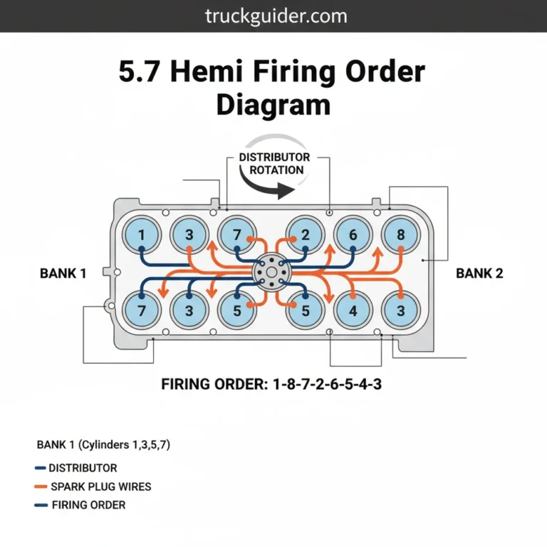 5.7 hemi firing order diagram diagram with labeled components and explanations