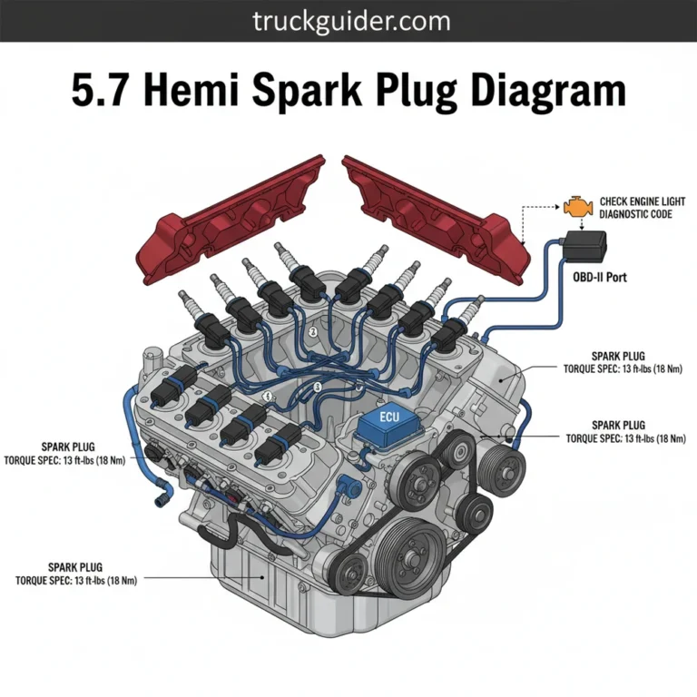 5.7 hemi spark plug diagram diagram with labeled components and explanations