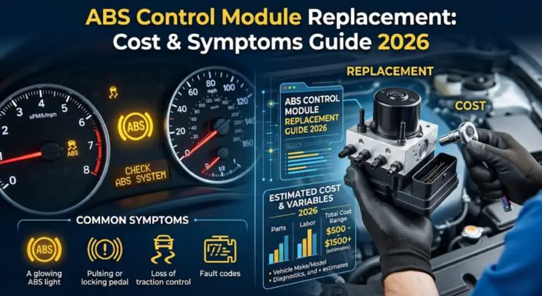 ABS Control Module Replacement: Cost & Symptoms Guide