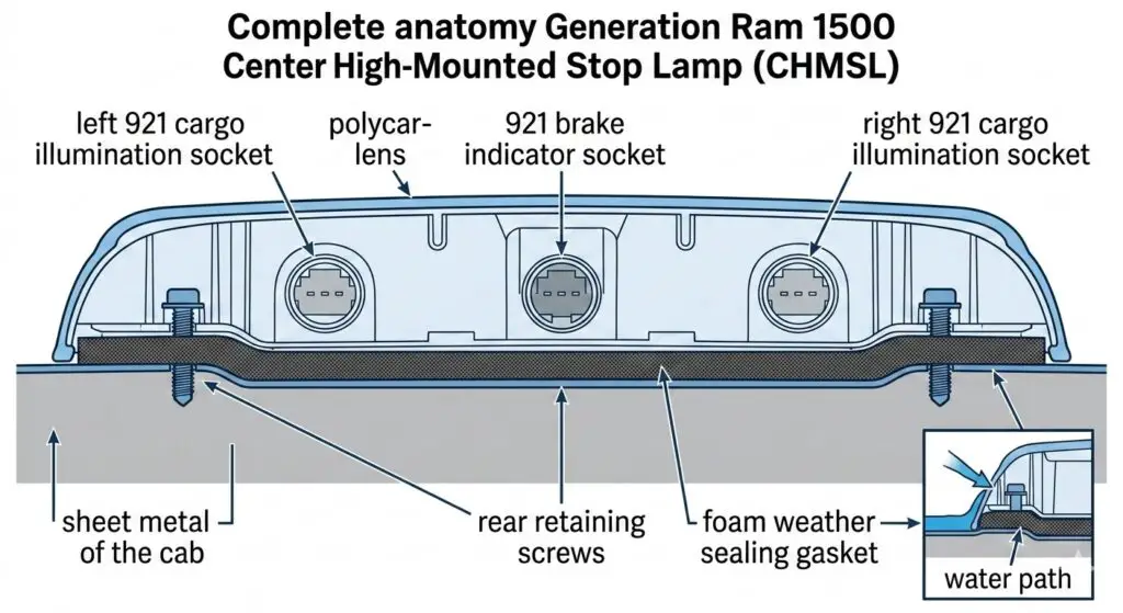 Anatomy of the Ram 1500 CHMSL