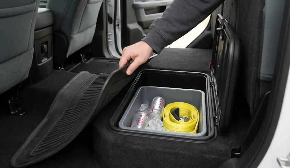 In-Floor Storage and Hidden Features
