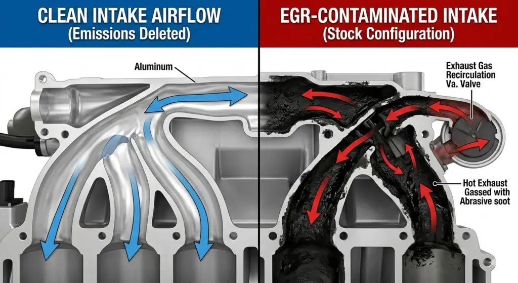 Visualizing EGR Contamination