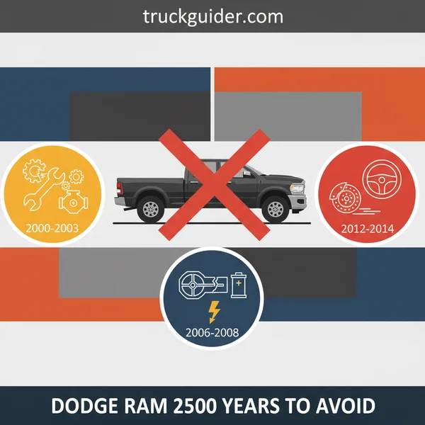 Dodge Ram 2500 Years to Avoid: Reliability Guide [2026]