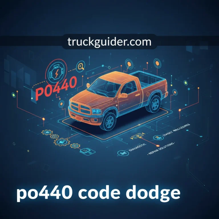 P0440 Code Dodge: Complete Repair Guide [2026]