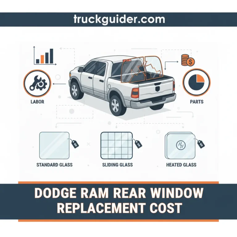 Dodge Ram Rear Window Replacement Cost [2026]