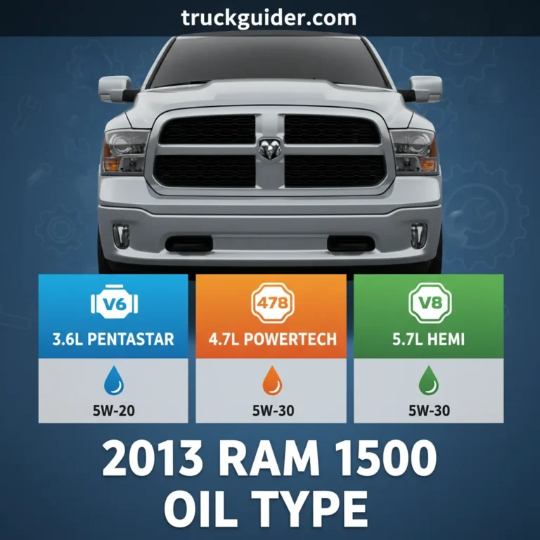 2013 Ram 1500 Oil Type [2026]
