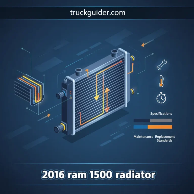 2016 Ram 1500 Radiator Specifications, Maintenance [2026]