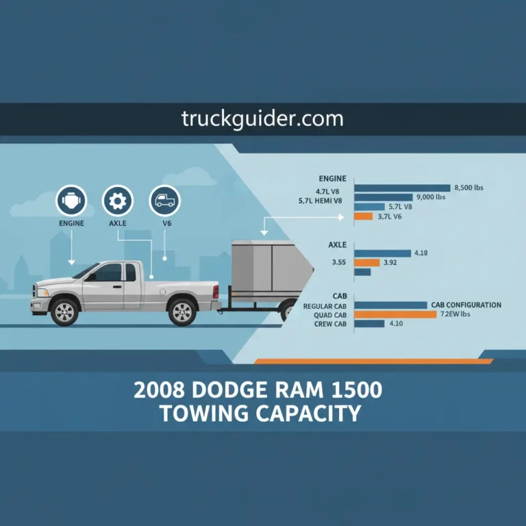 2008 Dodge Ram 1500 Towing Capacity: Complete Specs Guide [2026]