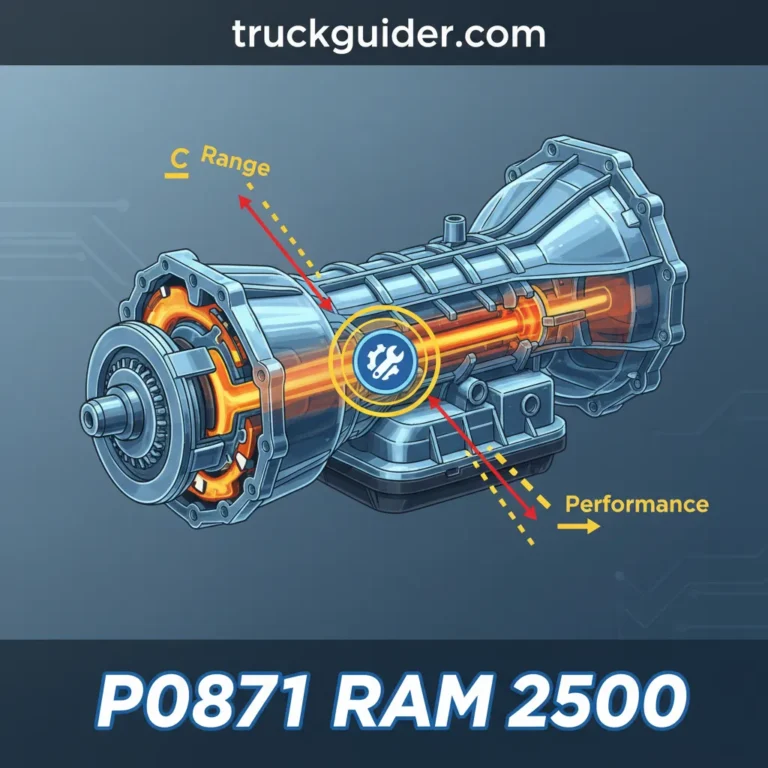 P0871 Ram 2500: Diagnose & Fix [2026]