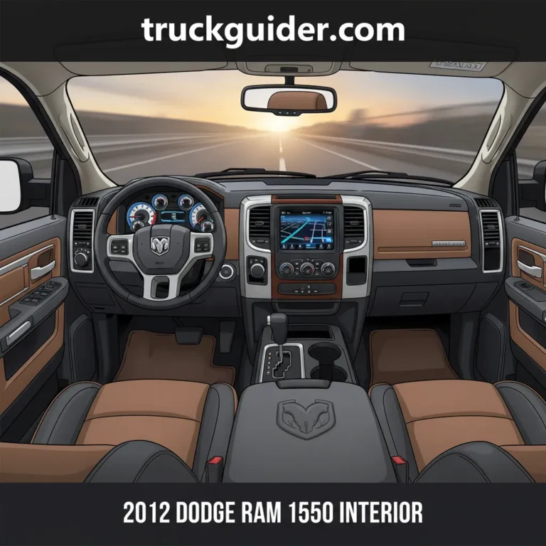 2012 Dodge Ram 1500 Interior [2026]