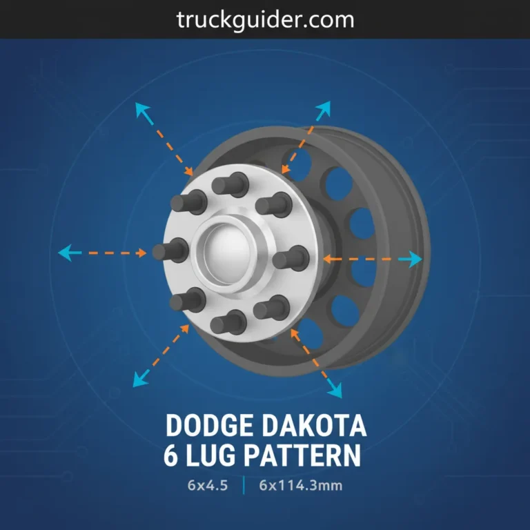 Dodge Dakota 6 Lug Pattern Specifications And Wheel Fitment Guide [2026]