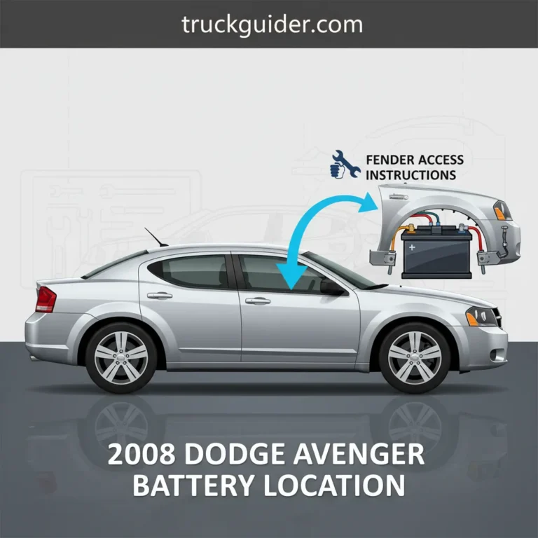 2008 Dodge Avenger Battery Location [2026]