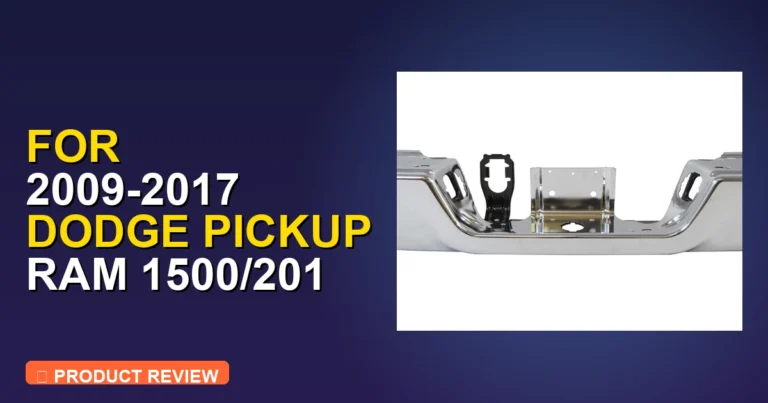 2010 Dodge Ram 1500 Rear Bumper (for 2009): Full Comparison [2026]