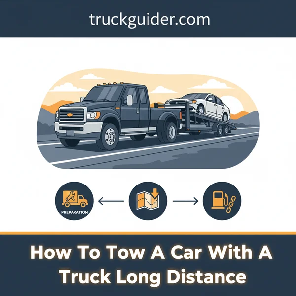 How To Tow A Car With A Truck Long Distance - Complete Guide and Information