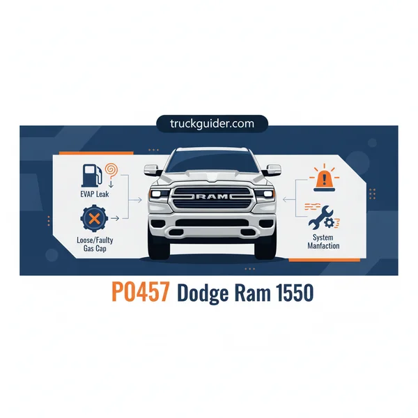 P0457 Dodge Ram 1500: Complete Repair Guide [2026]