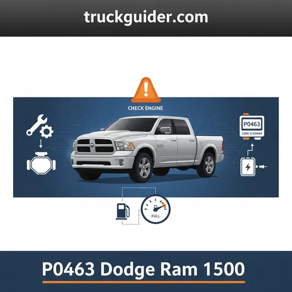 P0463 Dodge Ram 1500: Fix & Reset Guide [2026]