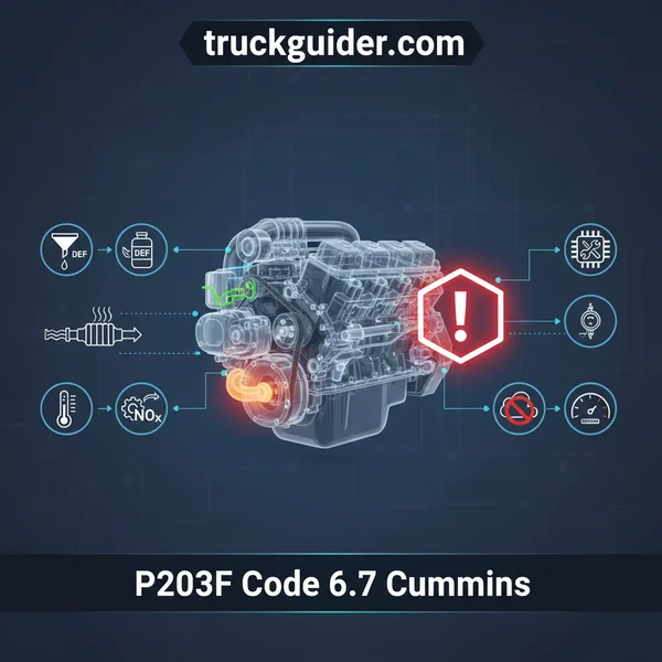 P203F Code 6.7 Cummins: Diagnose & Fix [2026]