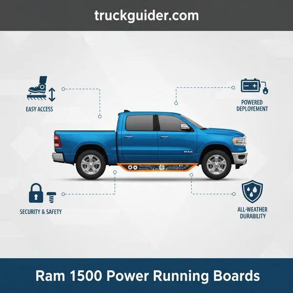 RAM 1500 Power Running Boards [2026]