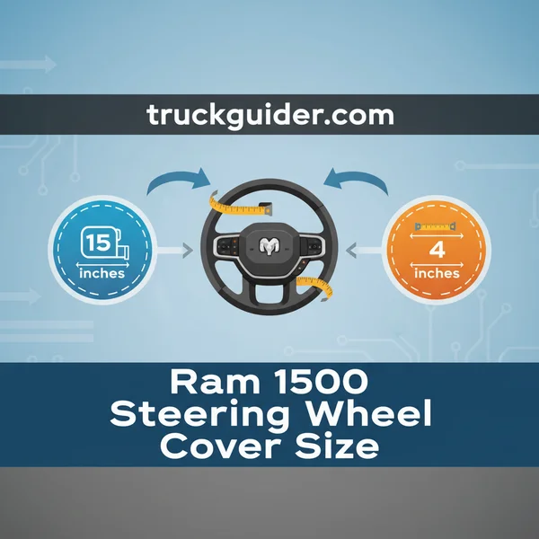 Ram 1500 Steering Wheel Cover Size: Specs & Fitment Guide [2026]