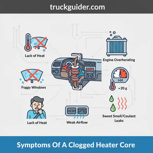 5 Symptoms of a Clogged Heater Core: Diagnosis & Signs [2026]