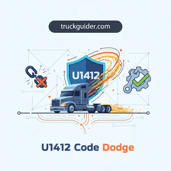 Dodge U1412 Code: Diagnosis & Repair [2026]