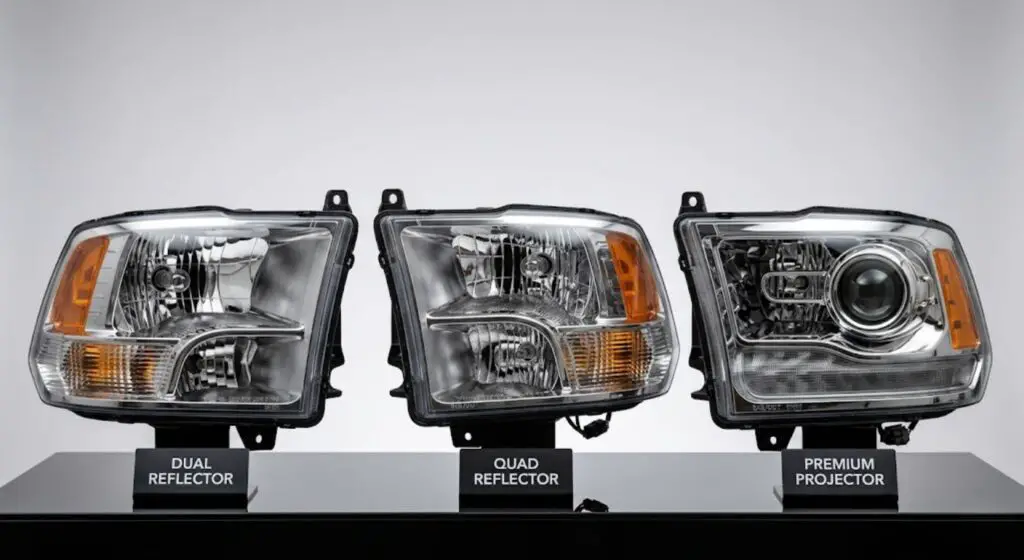 2014 Ram 1500 Headlight Assembly Architecture