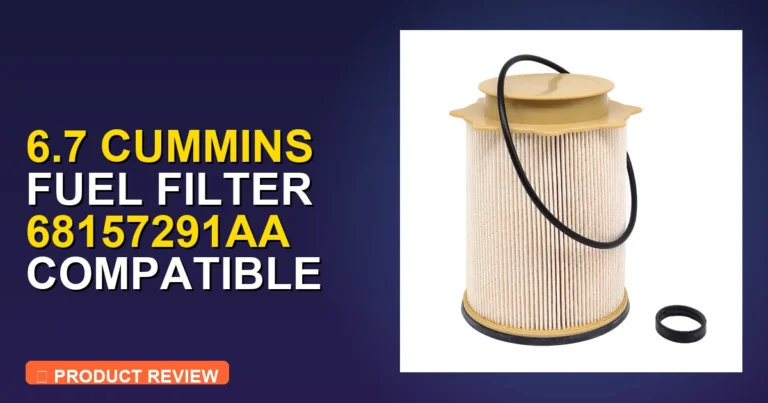 6.7 Cummins Fuel Filter 68157291AA Review: Full Comparison [2026]